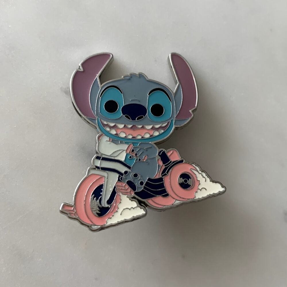 Lilo and Stitch Loungefly Tricycle Disney Trading Pin
